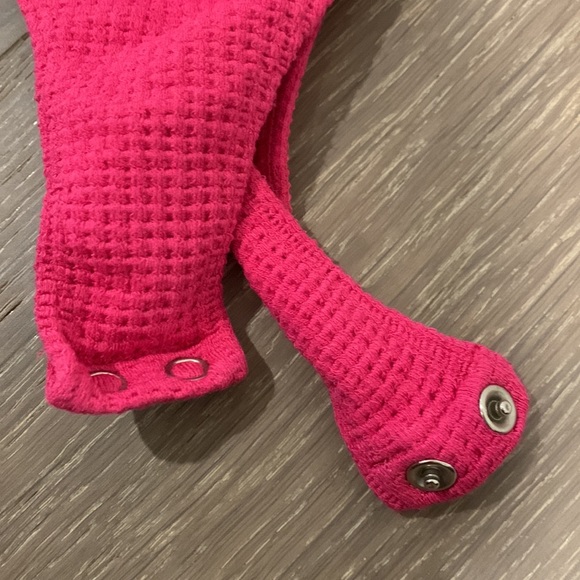 Sugar Rain neon pink body suit size small - Picture 3 of 5